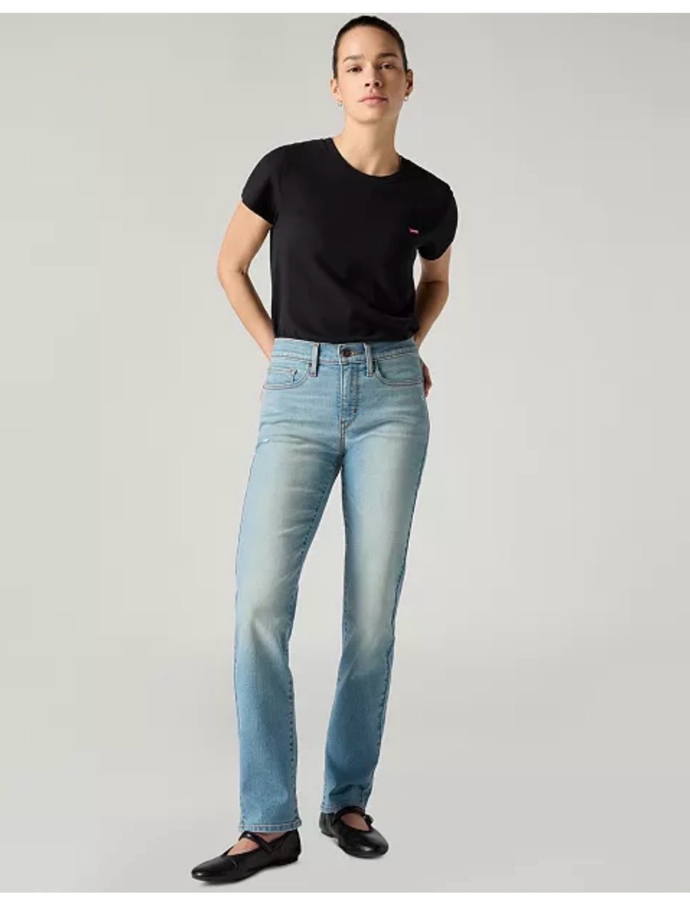 Levi's 314 Light Blue Women's Slim Jeans